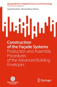 Enlarge image Cover: Construction of the Façade Systems - Springer