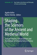 Cover: Shaping the Sciences of the Ancient and Medieval World - Springer