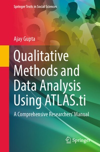 Enlarge image Cover: Qualitative Methods and Data Analysis Using ATLAS.ti - Springer