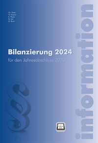 Abbildung von: Bilanzierung 2024 - dbv-Verlag (Österreich)