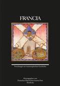 Abbildung von: Francia, Band 50 - Jan Thorbecke Verlag