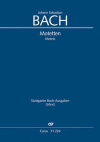 Abbildung von: Sämtliche Motetten (mit Bc) - Carus-Verlag