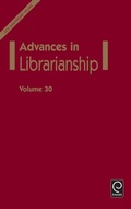 Cover: Advances in Librarianship - Academic Press