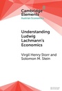 Cover: Understanding Ludwig Lachmann's Economics - Cambridge University Press