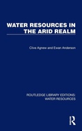 Cover: Water Resources in the Arid Realm - Routledge