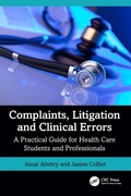 Cover: Complaints, Litigation and Clinical Errors - CRC Press
