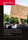Cover: Routledge Handbook of Public Procurement Corruption - Routledge