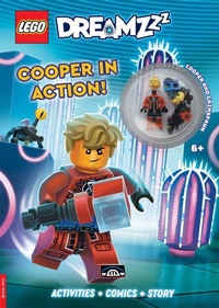 Enlarge image Cover: LEGO (R) DREAMZzz (TM): Cooper in Action Activity Book (with Cooper LEGO minifigure and grimspawn mini-build) - Buster Books
