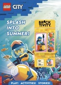 Cover: LEGO (R) City: Splash into Summer Activity Book (with diver LEGO minifigure and underwater accessories) - Buster Books