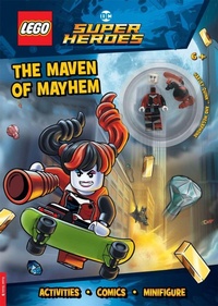 Enlarge image Cover: LEGO (R) DC Super Heroes (TM): Maven of Mayhem Activity Book (with Harley Quinn (TM) LEGO minifigure and megaphone) - Buster Books