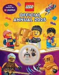 Enlarge image Cover: LEGO (R) Books: Official Annual 2025 (with racing driver minifigure and trophy) - Buster Books