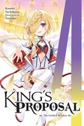 Cover: King's Proposal, Vol. 4 (light novel) - Yen Press
