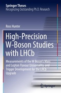Cover: High-Precision W-Boson Studies with LHCb - Springer