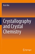 Cover: Crystallography and Crystal Chemistry - Springer