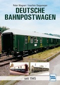 Cover: Deutsche Bahnpostwagen - Motorbuch Verlag