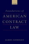 Cover: Foundations of American Contract Law - OUP eBook