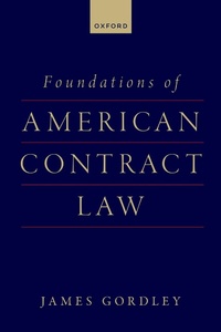 Abbildung von: Foundations of American Contract Law - OUP eBook