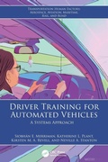 Cover: Driver Training for Automated Vehicles - CRC Press