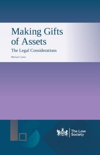 Abbildung von: Making Gifts of Assets - The Law Society