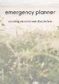 Cover: Farm Emergency Planner - BookVAULT Publishing