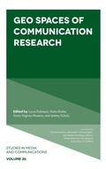 Cover: Geo Spaces of Communication Research - Emerald Publishing Limited