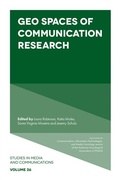 Cover: Geo Spaces of Communication Research - Emerald Publishing Limited