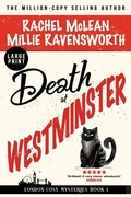 Cover: Death at Westminster (Large Print) - Ackroyd Publishing