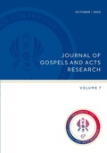 Cover: Journal of Gospel and Acts Research volume 7 - Sydney College of Divinity
