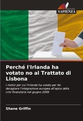 Cover: Perche l'Irlanda ha votato no al Trattato di Lisbona - Edizioni Sapienza
