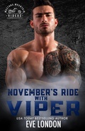 Cover: November's Ride with Viper (Mustang Mountain Riders, #11) - Tickled Pinkest