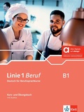 Cover: Linie 1 Beruf B1 - Hybride Ausgabe allango - Klett