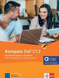 Abbildung von: Kompass DaF C1.2 - Hybride Ausgabe allango - Klett