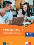 Cover: Kompass DaF C1.1 - Hybride Ausgabe allango - Klett