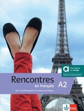 Cover: Rencontres en fran&ccedil;ais A2 - Hybride Ausgabe allango - Klett