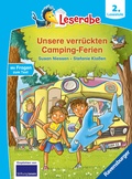 Cover: Leserabe 2. Lesestufe - Unsere verr&uuml;ckten Camping-Ferien - Ravensburger