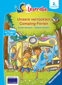 Abbildung von: Leserabe 2. Lesestufe - Unsere verrückten Camping-Ferien - Ravensburger