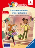 Cover: Leserabe 1. Lesestufe - Idas zauberhafter erster Schultag - Ravensburger
