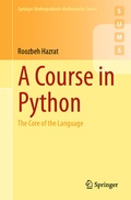 Cover: A Course in Python - Springer