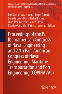 Abbildung von: Proceedings of the IV Iberoamerican Congress of Naval Engineering and 27th Pan-American Congress of Naval Engineering, Maritime Transportation and Port Engineering (COPINAVAL) - Springer