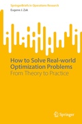 Cover: How to Solve Real-world Optimization Problems - Springer