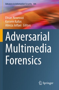 Enlarge image Cover: Adversarial Multimedia Forensics - Springer