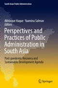 Cover: Perspectives and Practices of Public Administration in South Asia - Springer