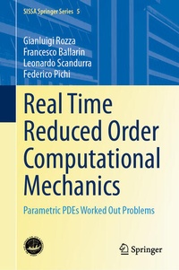 Enlarge image Cover: Real Time Reduced Order Computational Mechanics - Springer