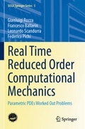 Cover: Real Time Reduced Order Computational Mechanics - Springer