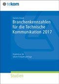 Cover: Branchenkennzahlen f&uuml;r die Technische Kommunikation 2017 - tcworld