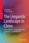 Cover: The Linguistic Landscape in China - Springer
