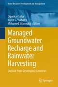Cover: Managed Groundwater Recharge and Rainwater Harvesting - Springer