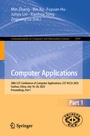 Cover: Computer Applications - Springer