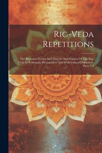 Abbildung von: Rig-veda Repetitions - Legare Street Press