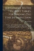 Cover: Supplement To The Horary Tables, For Finding The Time By Inspection - Legare Street Press